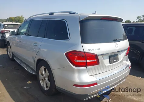 2017 Mercedes-Benz Gls 450 4Matic z USA, uszkodzony, nr VIN 4JGDF6EE6HA921650
